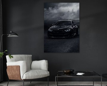 De donkere BMW M4 van John Dan
