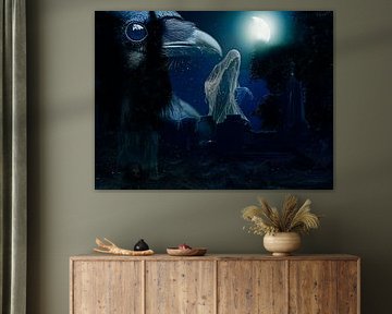 A spooky Halloween night by Helga Blanke