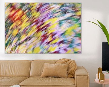 Jeu de couleurs en mouvement