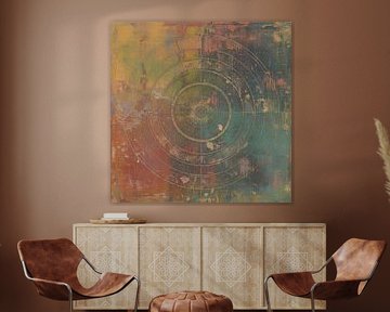 Série Wabi-Sabi : abstrait industriel aux couleurs altérées par le temps