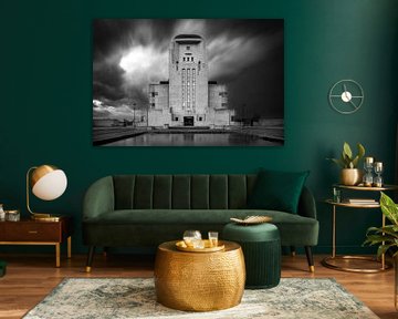 Radio Kootwijk (black and white) by Evert Jan Luchies