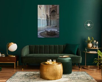 Misbahiya medersa in Fes von Patricia Hofmeester