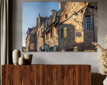 Altstadt von Roscoff im Morgenlicht, Bretagne von Christian Müringer