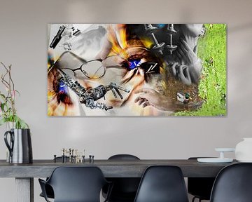 nicht Geist Farbe Gewicht Clunker Traurigkeit Kraft Stimmung Hände woerd von Vera Zuur