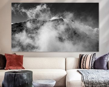 Hochkönig in the clouds by Christian Peters