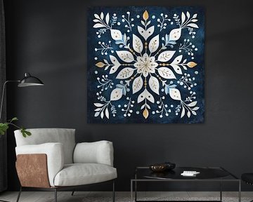 Blue Christmas by Wonderful Art