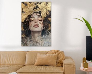 Femme en or | Femme en or sereine