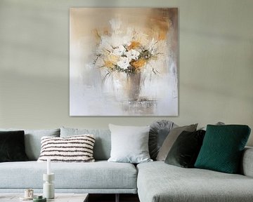 Painting flowers by ARTEO Paintings