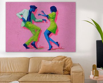 Danser avec les couleurs