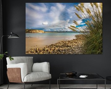 Plage de Kerloc`h near Camaret-sur-Mer, Brittany by Christian Müringer