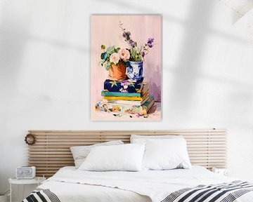 Books & Flowers no. 1 by Studio BB