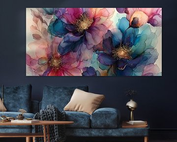 Fluid FLowers no.1 van Studio BB