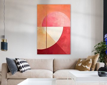 Orange meets Pink no. 5 by Studio BB