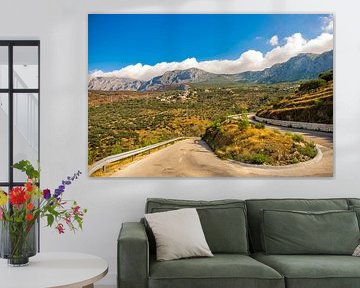 Virage en épingle à cheveux en Croatie