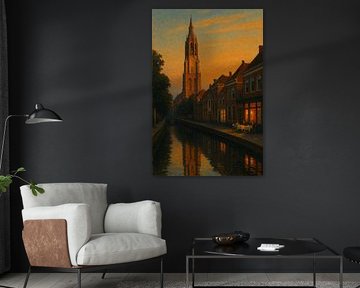 Gouden Uur in Delft van Travel Shop