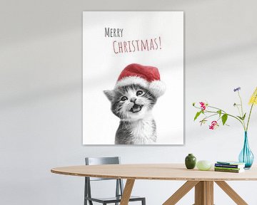 Chaton de Noël