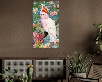 Pink Cockatoo von Marja van den Hurk