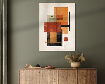 Shades Retro - Warm Geometric Abstract