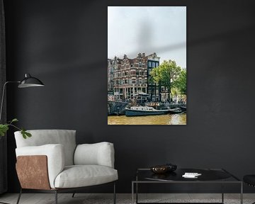 Summer on the Brouwersgracht, Amsterdam by Suzanne Spijkers