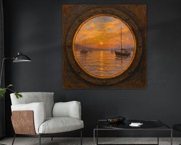 Sunset on Board by BS