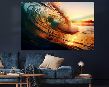 Oceanic - Golden Break by Philippe HUGONNARD