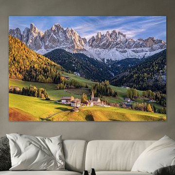 Autumn in the Villnöss Valley South Tyrol