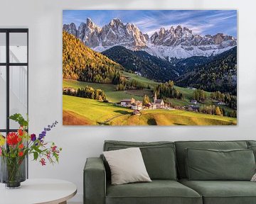 Autumn in the Villnöss Valley South Tyrol by Achim Thomae Photography