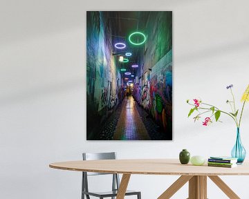 Le Papengang dans la ville de Groningen