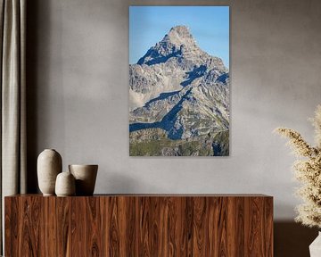 Allgäuer Alpen - Het stenige hart van de Hochvogel van Walter G. Allgöwer