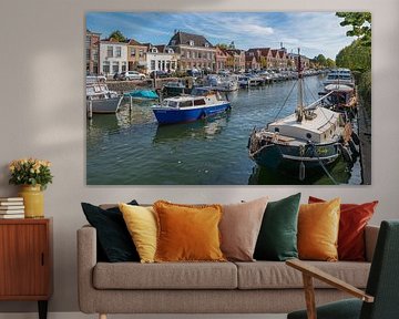 Zomerlicht in Brielle van Ria Overbeeke