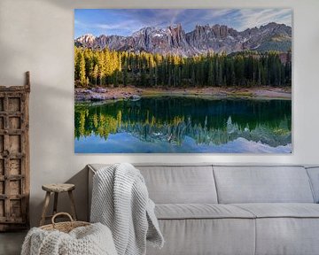 Lake Carezza in South Tyrol by Achim Thomae Photography