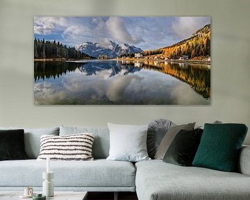 Lake Misurina in the Dolomites