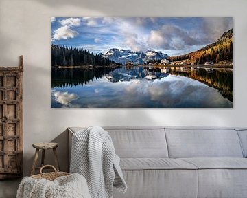 Lago di Misurina in de Dolomieten van Achim Thomae Photography