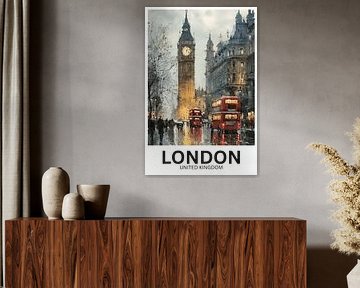 Twilight in Westminster – London in Rain and Light by Jaladri Atelier