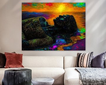 Rêve coloré sur la mer