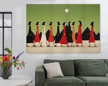 Walk like an Egyptian van Koffie Zwart