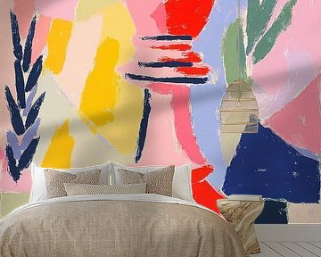 Abstract chess queen