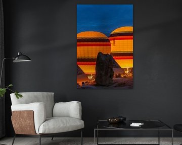 Zwei Feuerballons von Tilo Grellmann