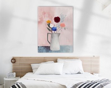 Fleurs dans une cruche