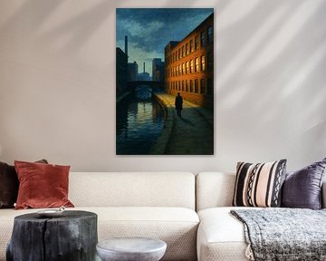 Golden Canal Serenity - Soirée à Birmingham