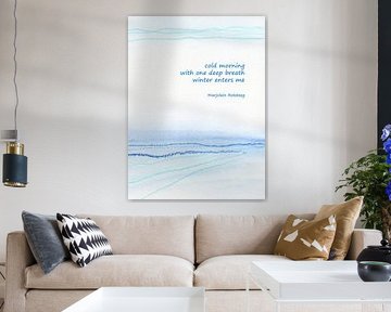 Haïku du matin froid