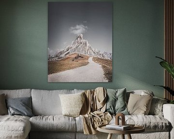 Hut at Passo di Giau by Fabiroams