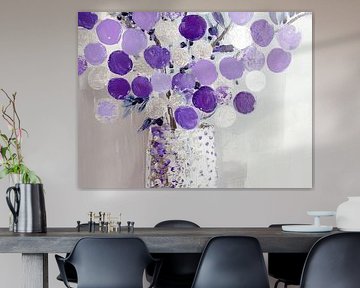 Elegant Vase with Cheerful Blooms by Flower Studio