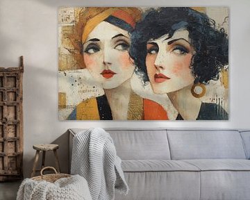 Portrait de femmes élégantes