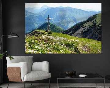 Fleurs des Alpes - des photos de nature colorées prises en montagne. Acheter maintenant une peinture murale ou une toile et découvrir la diversité des fleurs alpines. sur Miriam Schwarzfischer Fotografie