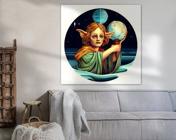 Chant de la lune sur Vythryd Arts