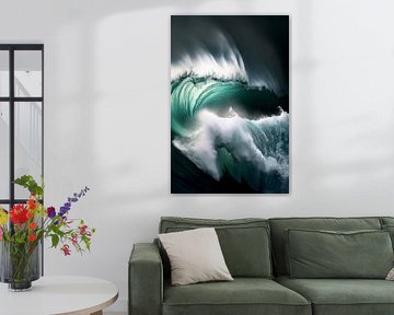 Oceanisch - Groene golf