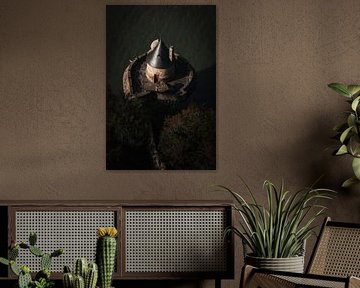 Maison de la Tour Mont Saint-Michel dans une lumière mystique sur Femke Ketelaar