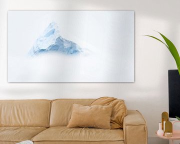 Antarctica, ijsberg in de mist van Koen Hoekemeijer