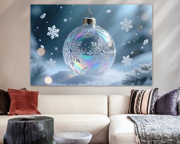 Boule de verre remplie de souvenirs